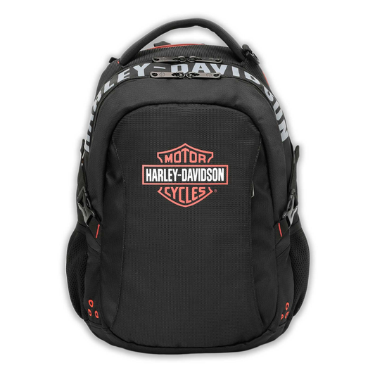 Harley-Davidson® Renegade III Classic Bar & Shield Air Flow Design Backpack - Black