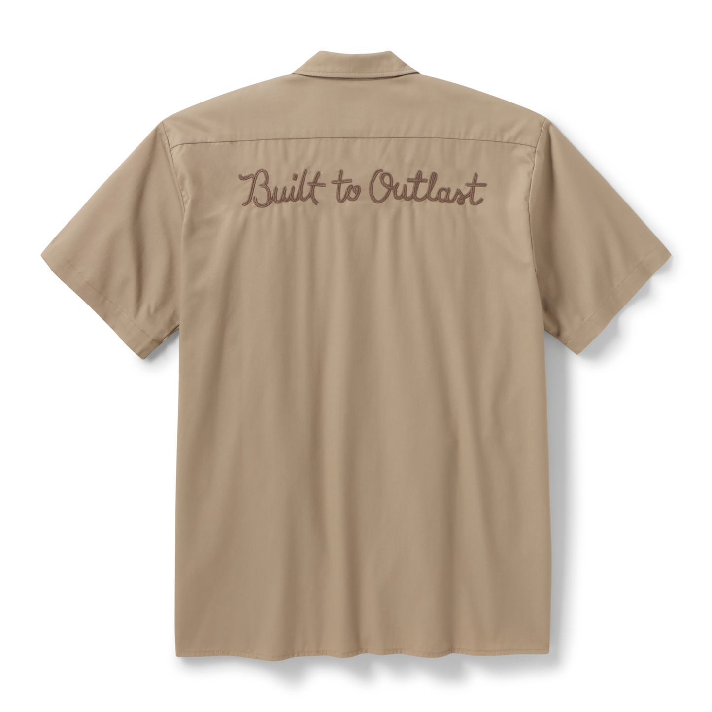 Harley-Davidson® Men's Dickies® x H-D® Built to Outlast Work Shirt - Desert Sand