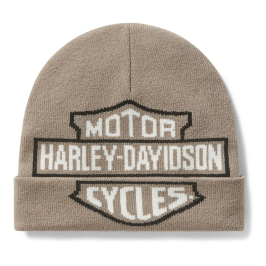 Harley-Davidson® Men's Oversized Bar & Shield Beanie