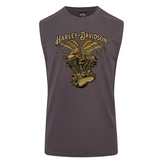 Gasoline Alley Harley-Davidson® Dealer Muscle Tee - Valor