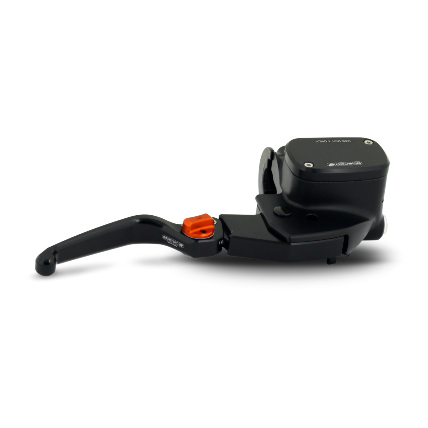 OBERON Harley-Davidson® Custom Adjustable Brake Lever – 2025-Later Softail Models - Black/Black Switches