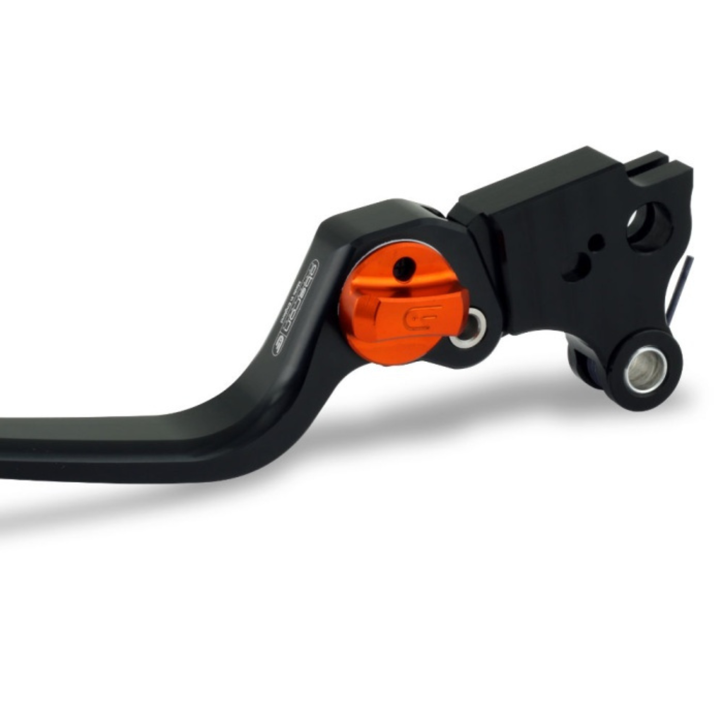 OBERON Harley-Davidson® Custom Adjustable Clutch Lever – '24-Later Touring & '25-Later Softail Models - Black/Black Switches