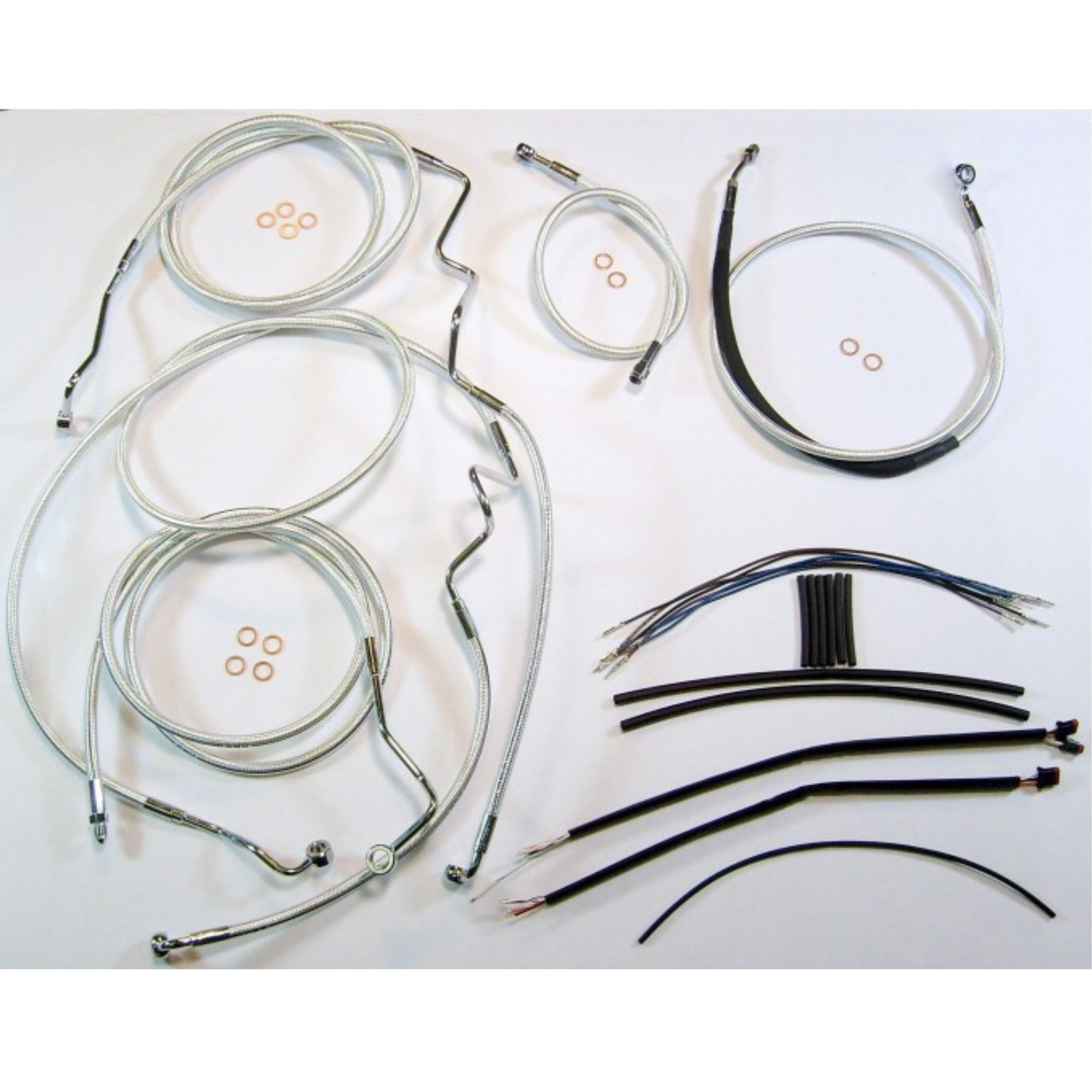 Magnum Shielding - Sterling Chromite II Touring Designer Handlebar Installation Kit 12"-14" Apes