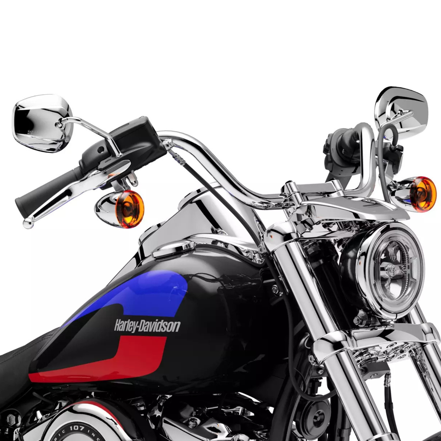 Harley-Davidson® Original Equipment Handlebars - '18-'20 Low Rider - Polished