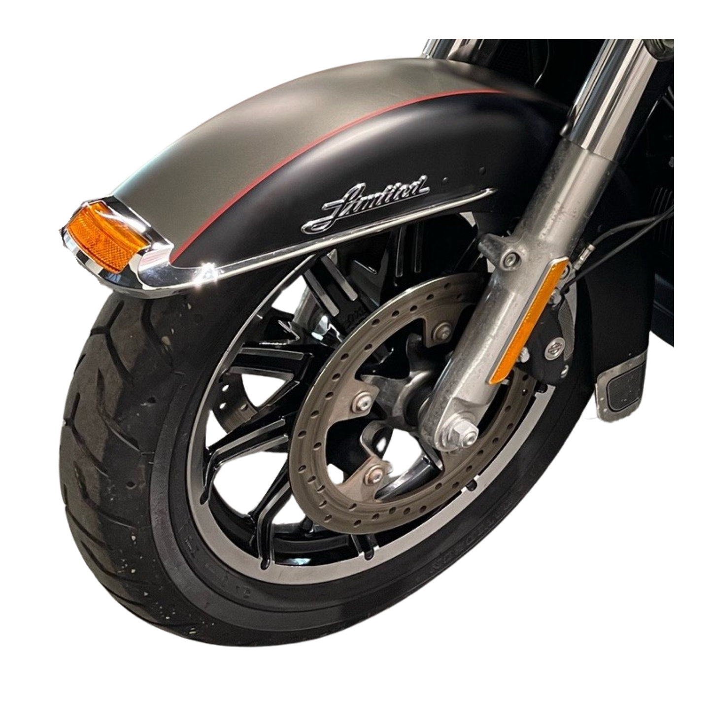 Harley-Davidson® Original Equipment Front Fender - Industrial Gray Denim (2-Tone) - '18-'19 FLHTK