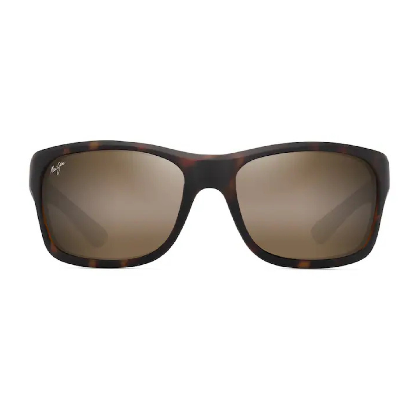 Maui Jim - 'Ano Nui Polarised Sunglasses - Matte Dark Havana Frame - HCL® Bronze Lens