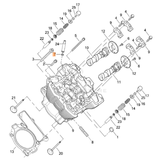 Harley-Davidson® Breather O-Ring - VRSC