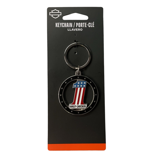 Harley-Davidson® #1 Coin-Style Key Chain