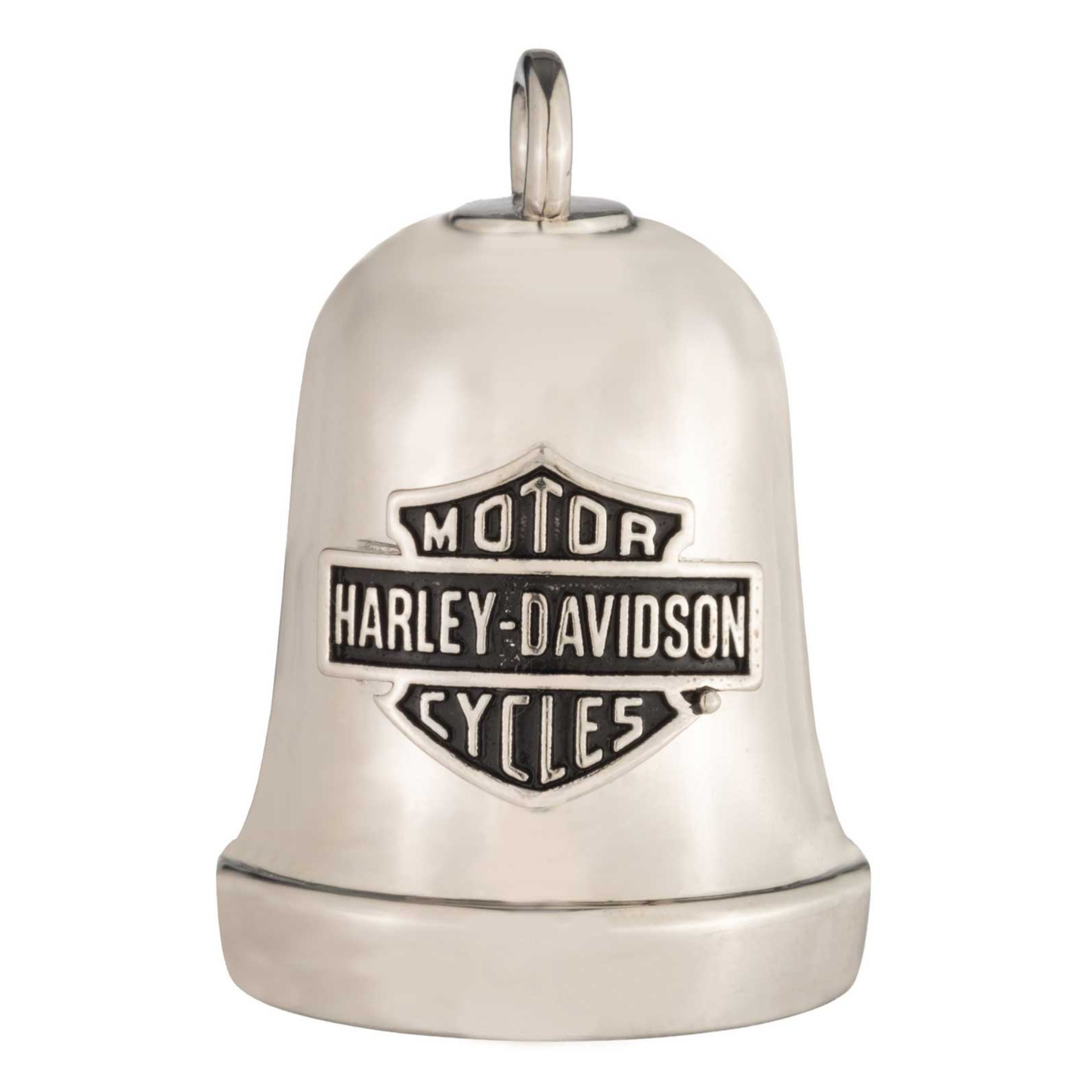 Harley-Davidson® #1 Willie G Skull Logo Motorcycle Ride Bell - Silver Finish