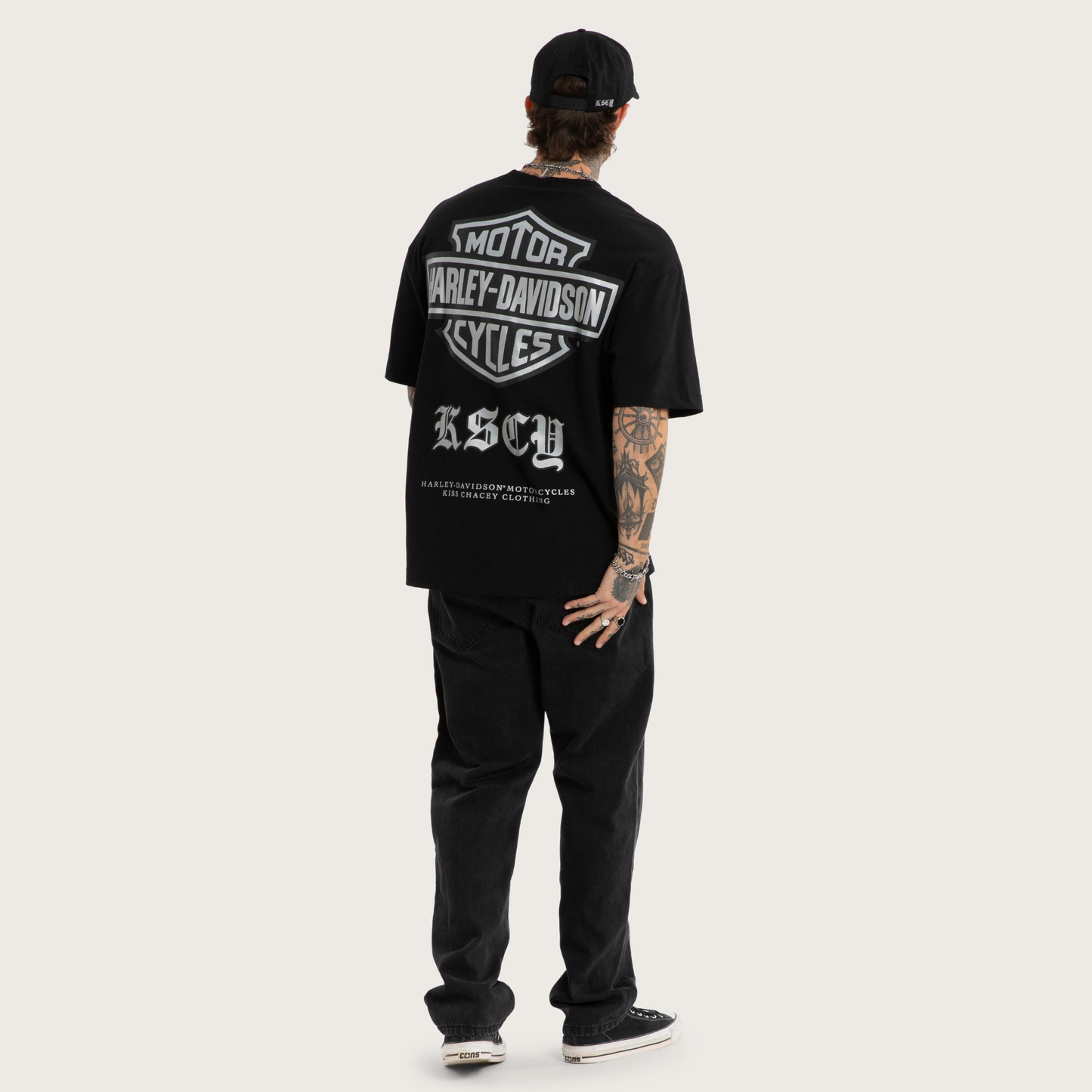 Harley-Davidson® x KSCY Scrambler Street Tee - Jet Black