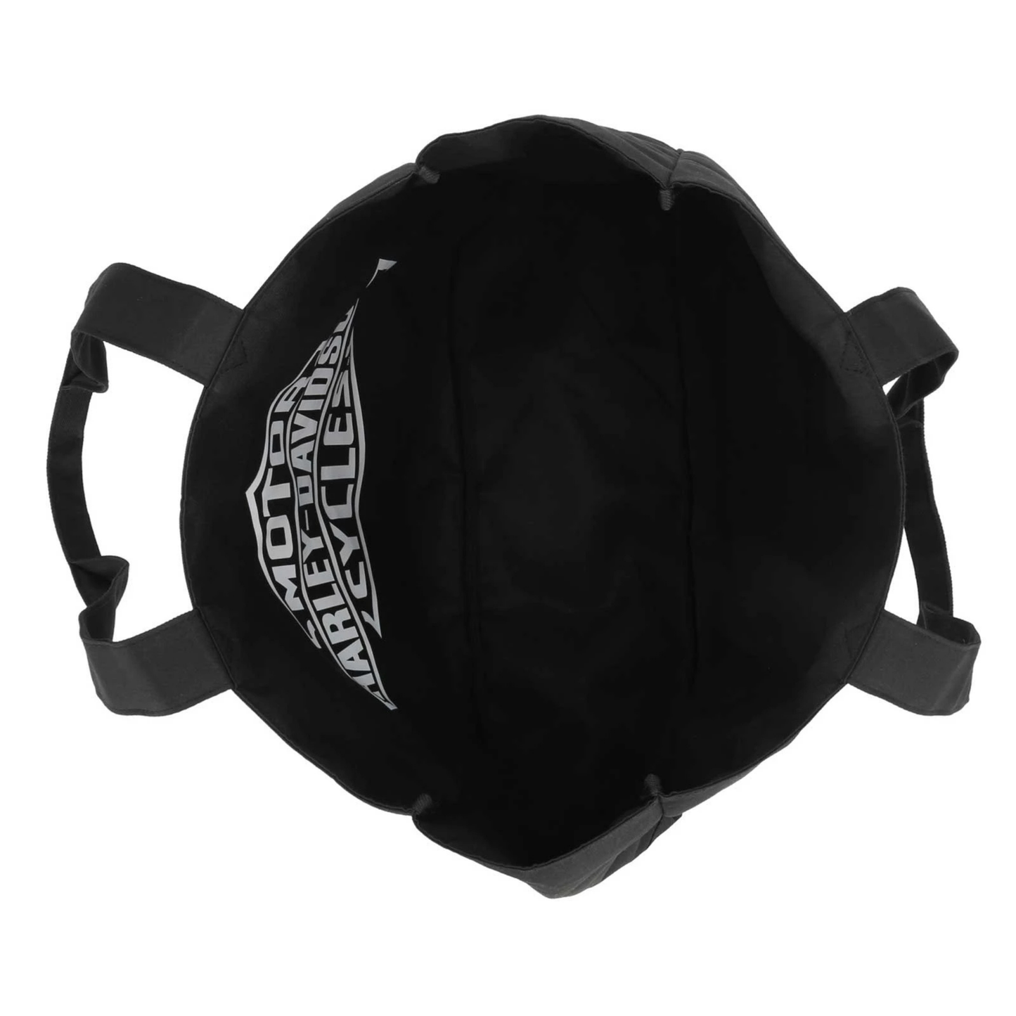 Harley-Davidson® Women's Cheetah B&S Reversible Polyester Tote Bag - Black