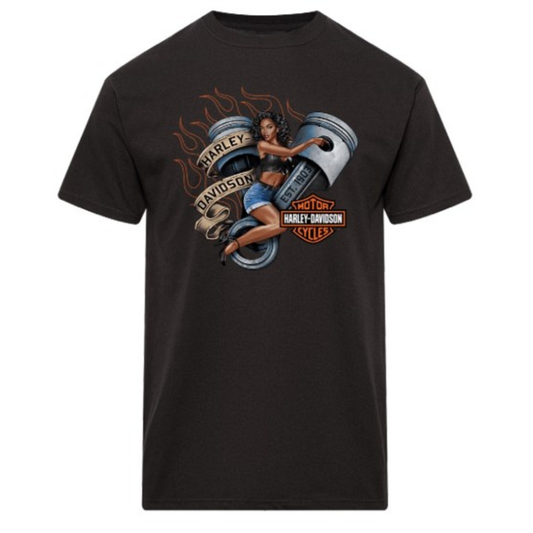 Gasoline Alley Harley-Davidson® Dealer Tee - Piston