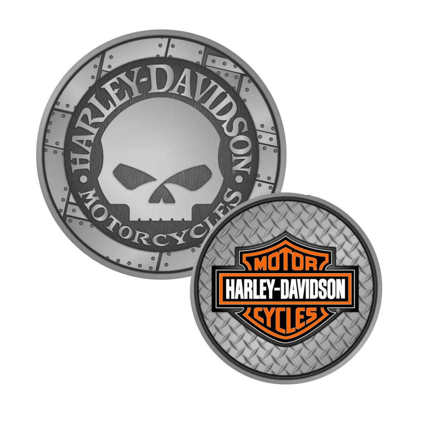 Harley-Davidson® Willie G. Skull Bar & Shield Challenge Coin 1.75''