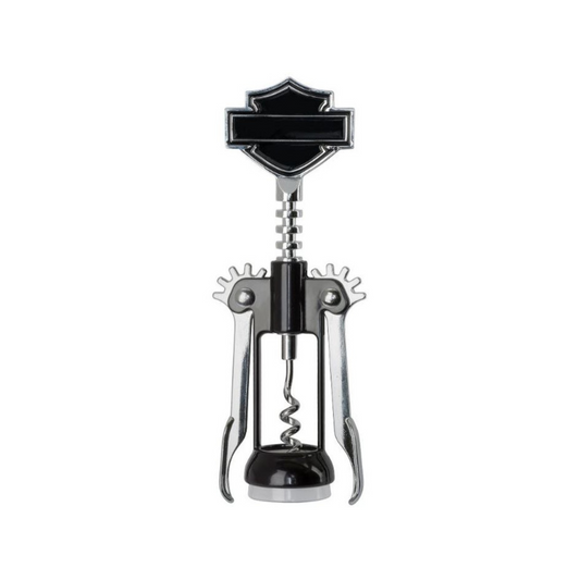 Harley-Davidson® Silhouette Bar & Shield Corkscrew Wine Opener