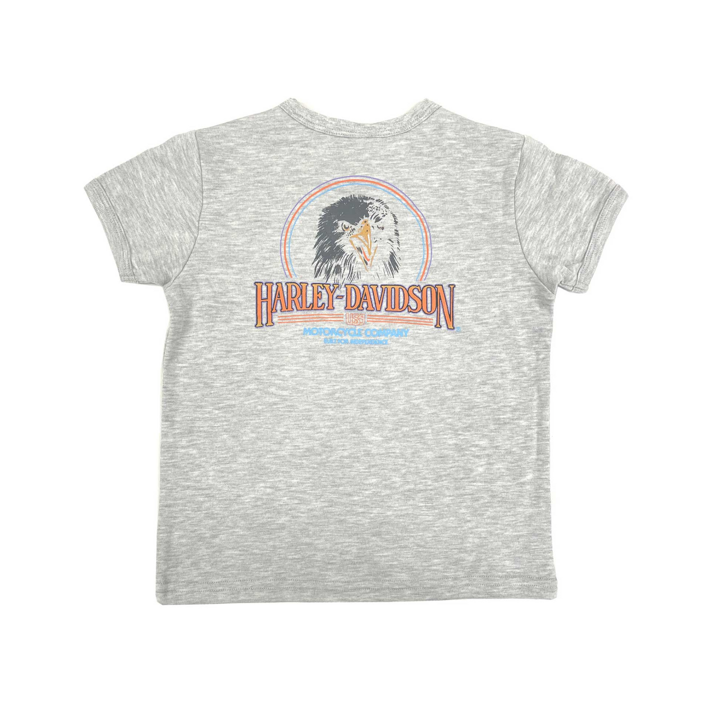 Harley-Davidson® Boys' Ringer Logo Short Sleeve Toddler Tee
