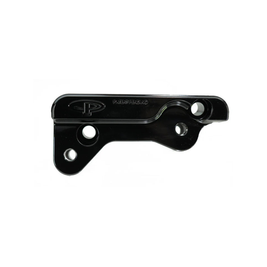 Bagger Nation - The Fix-Stand Wedge Plate – Black. Jiffy Stand - Fits Softail 2018up.