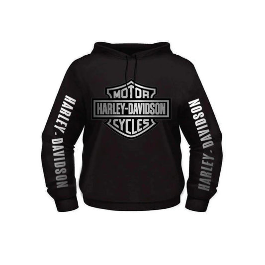 Gasoline Alley Harley-Davidson® Dealer Hoodie - Bar & Shield Silver
