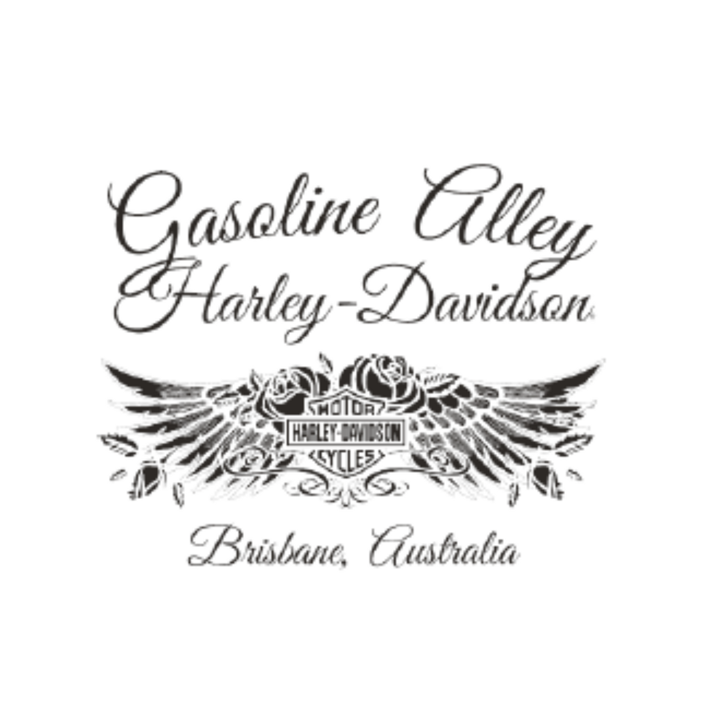 Gasoline Alley Harley-Davidson® Women's Bar & Shield Hoodie - Black