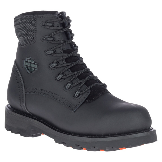 Harley-Davidson® Men's Landers Waterproof 6.25" Black Motorcycle Boots