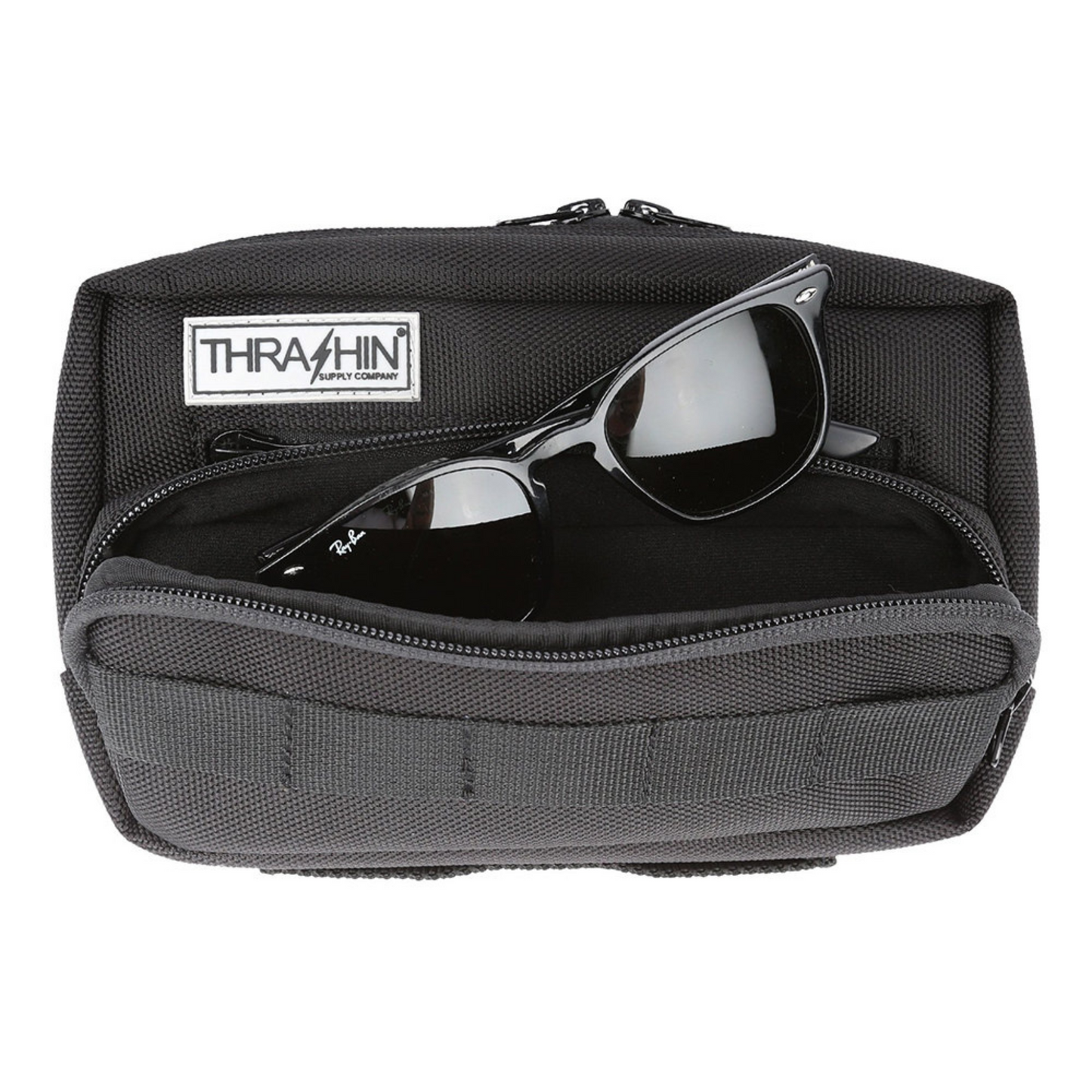 Thrashin Supply Company Handlebar Bag Plus – Black