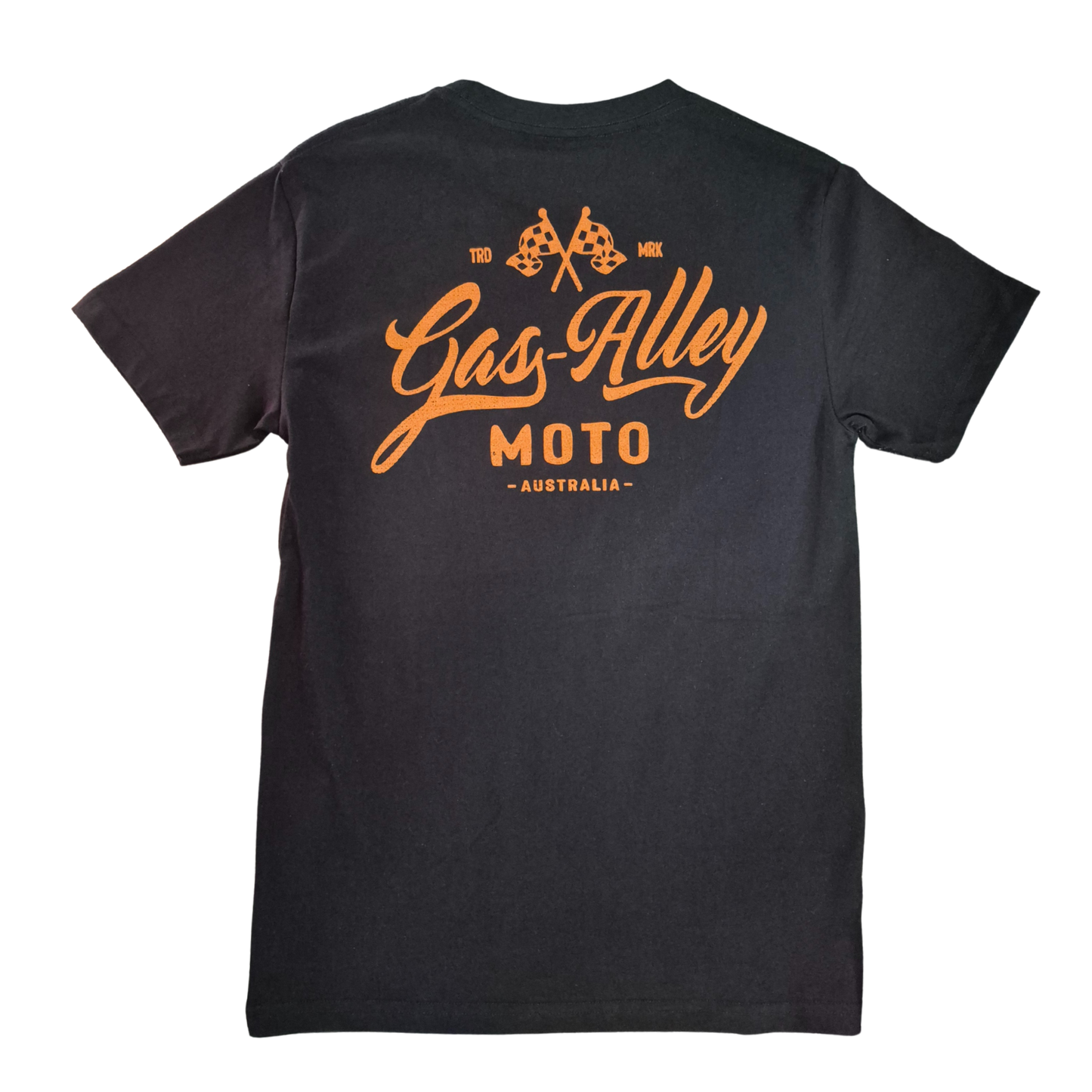 Gas Alley Moto Tee - Core Flag
