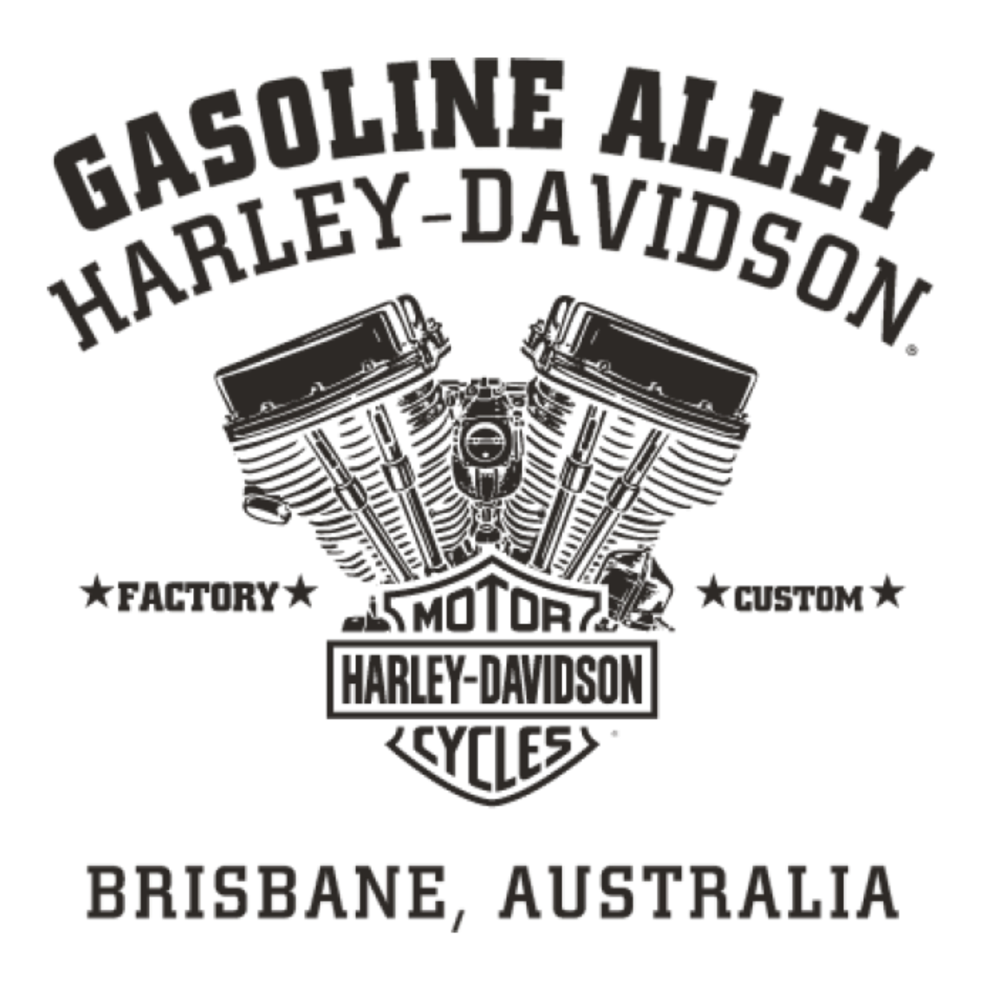 Gasoline Alley Harley-Davidson® Dealer Tee - Kicks