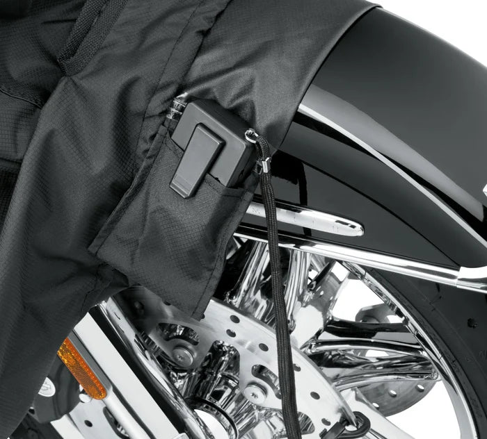 Harley-Davidson® Indoor/Outdoor Black Motorcycle Cover - VRSC, Dyna & Softail