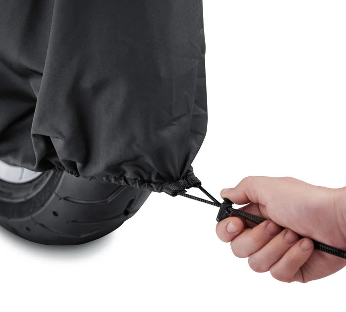 Harley-Davidson® Indoor/Outdoor Black Motorcycle Cover - VRSC, Dyna & Softail