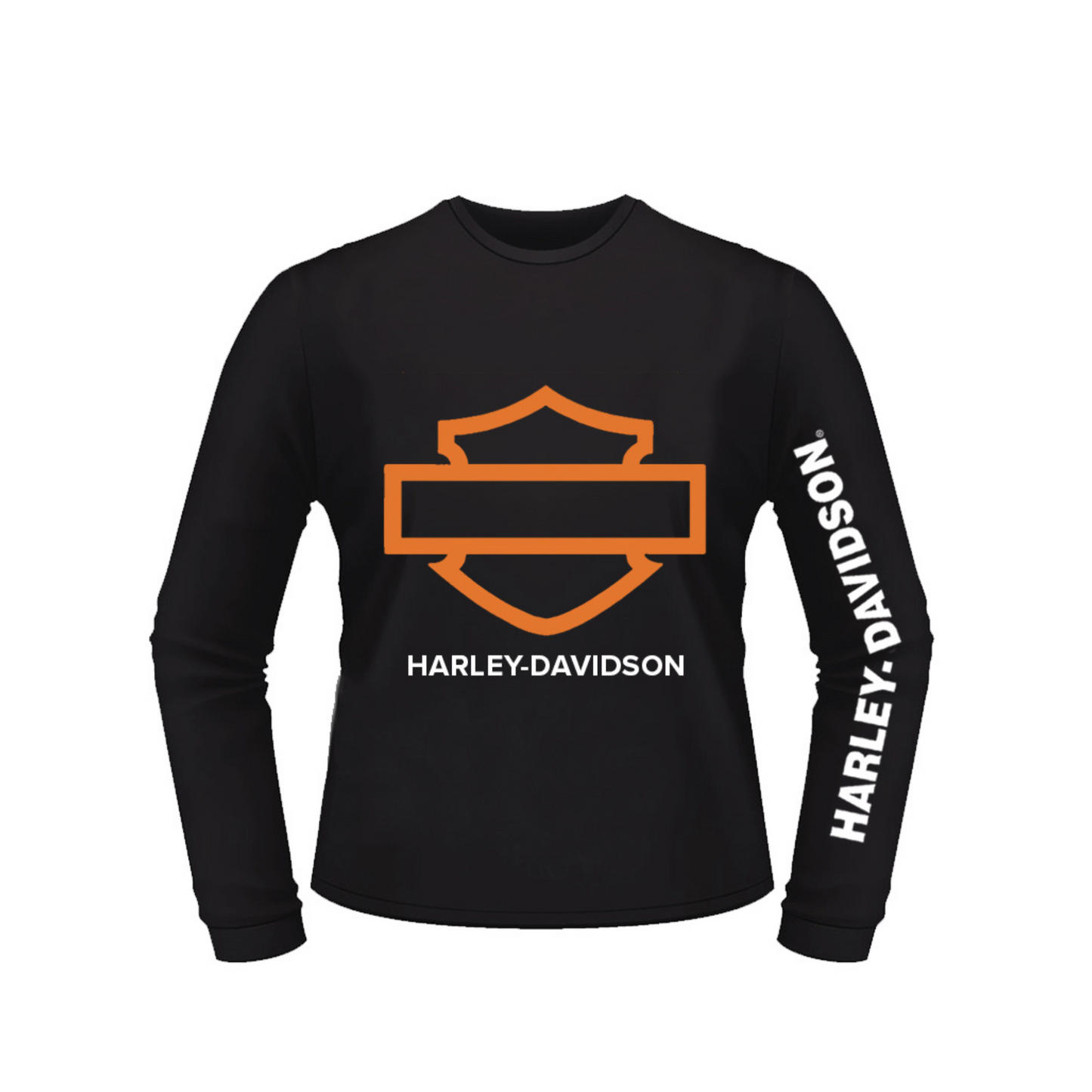 Gasoline Alley Harley-Davidson® Long Sleeve Dealer Tee - B&S Outline