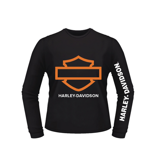 Gasoline Alley Harley-Davidson® Long Sleeve Dealer Tee - B&S Outline