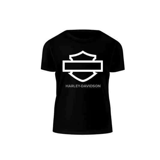 Gasoline Alley Harley-Davidson® Dealer Tee - White B&S Outline