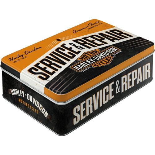 Harley-Davidson® Large Tin Box - Service & Repair