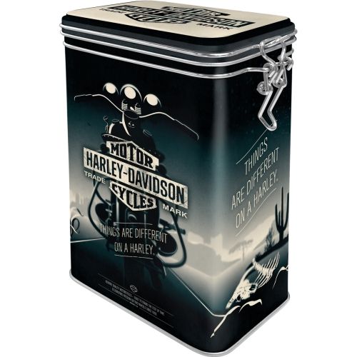 Harley-Davidson® Clip Top Tin Harley - Things are Different