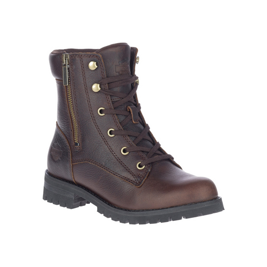 Harley-Davidson® Women's Nolana 6-Inch Brown Motorcycle Boots