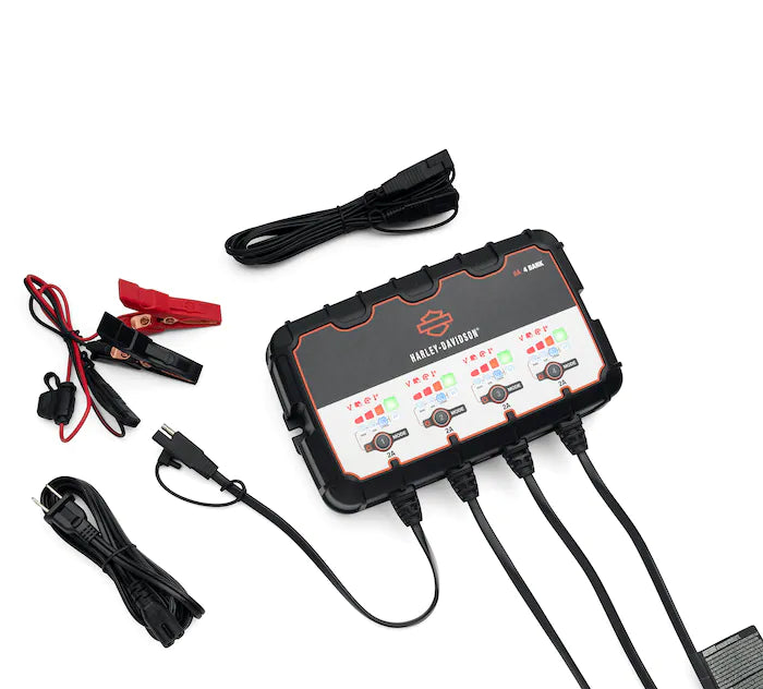 Harley-Davidson® 2.0 Amp Dual-Mode Battery Charging Station