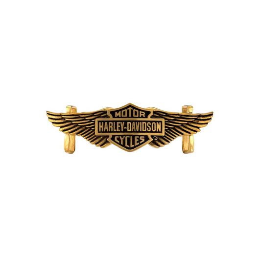 Harley-Davidson® Women's B&S Silver Tone Wing Rally Plate