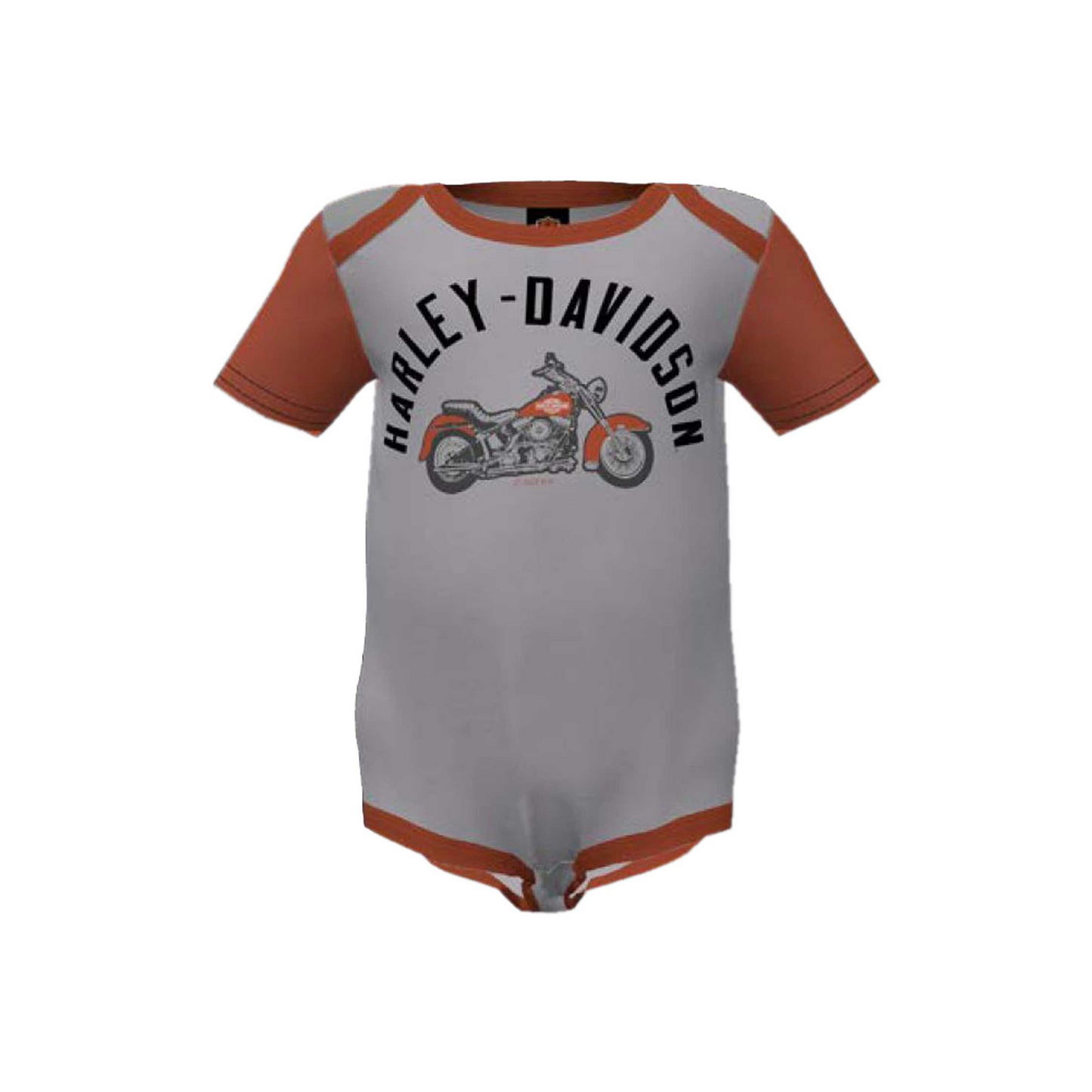 Harley-Davidson® Baby Boys' Colorblocked Rib Creeper Set - 2 Pack