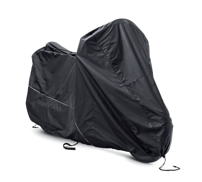 Harley-Davidson® Indoor/Outdoor Black Motorcycle Cover - VRSC, Dyna & Softail