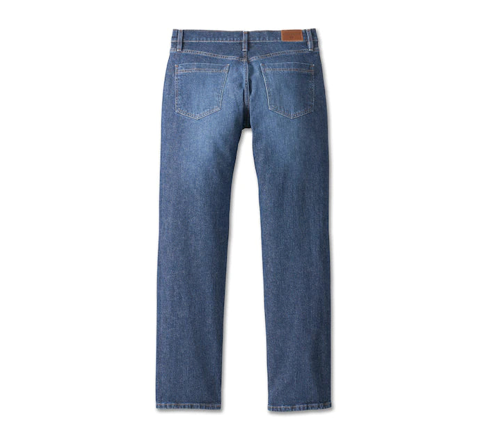 Harley-Davidson® Men's Medium Wash Straight Jean - Denim