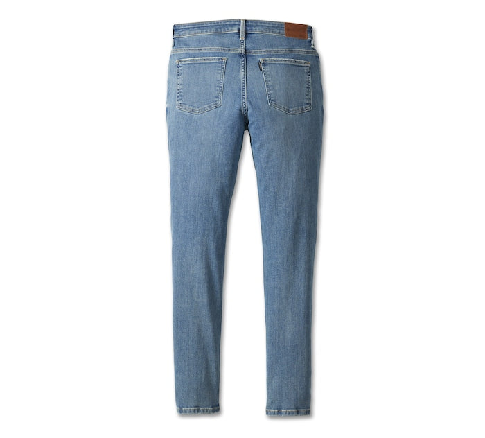 Harley-Davidson® Women's High Rise Skinny Jeans - Medium Indigo