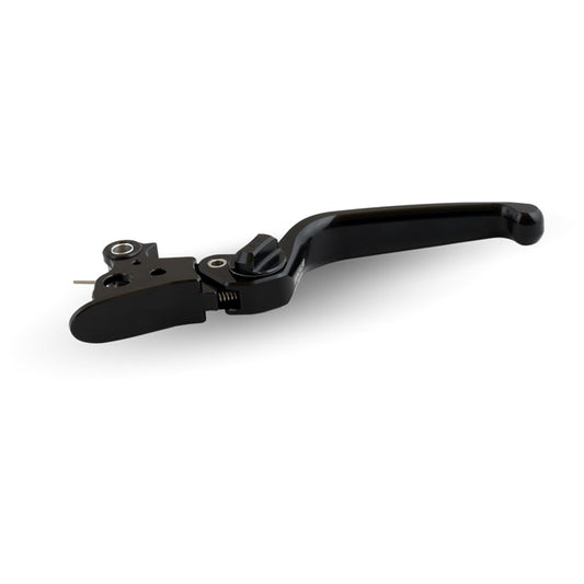 OBERON Harley-Davidson® Standard Adjustable Clutch Lever – Touring '21-'24 - Black/Black Switches