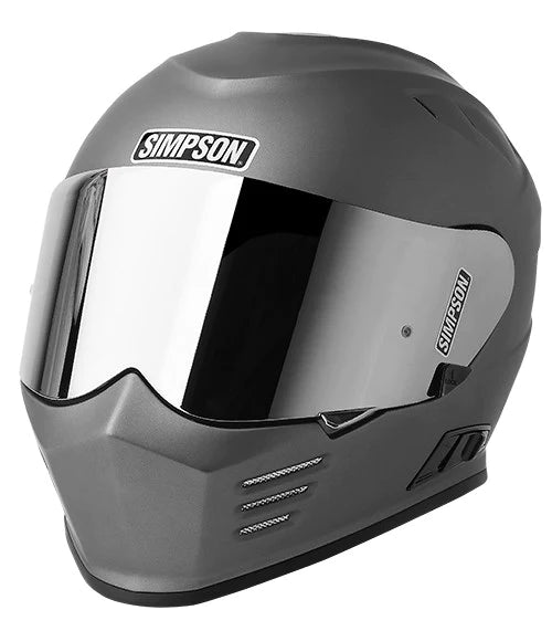 Simpson Ghost Bandit Exterior Helmet Shield -Chrome/Mirror
