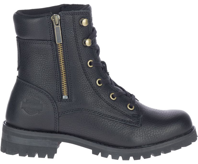 Harley-Davidson® Women's Nolana 6-Inch Black Motorcycle Boots