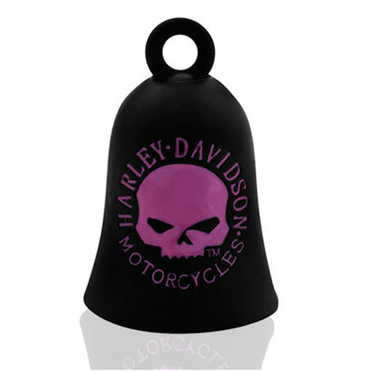 Harley-Davidson® Willie G Skull Black & Pink Ride Bell