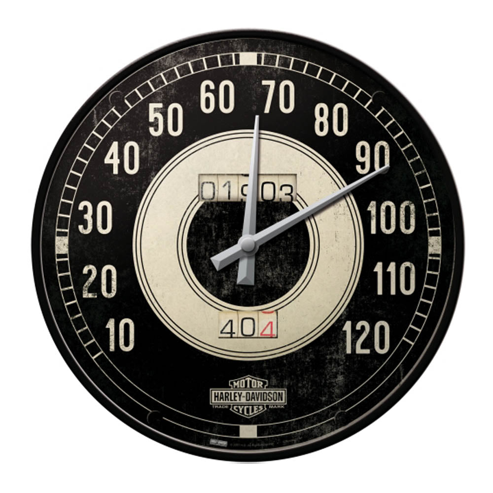 Harley-Davidson® Wall Clock Harley-Davidson Speedo
