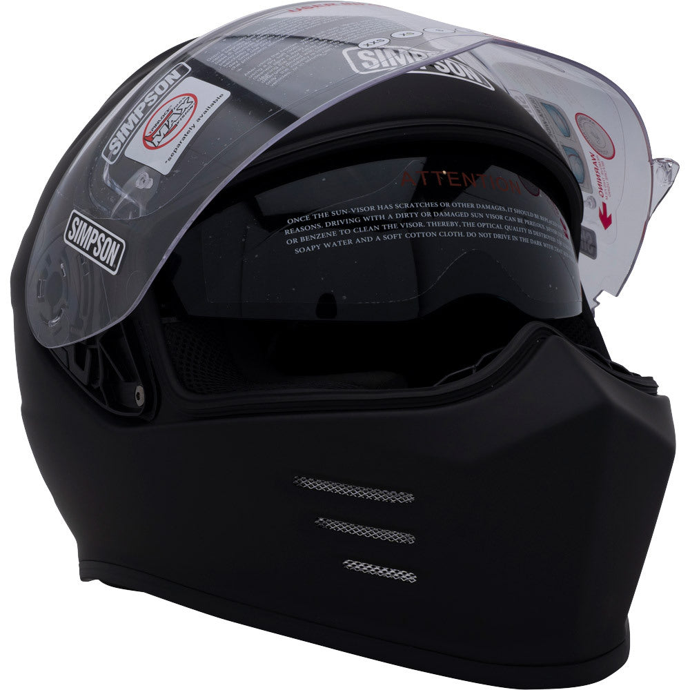 Simpson Ghost Bandit Helmet - Matte Black