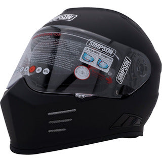 Simpson Ghost Bandit Helmet - Matte Black