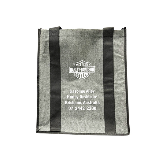 Gasoline Alley Harley-Davidson® Heathered Non-Woven Shopper Tote