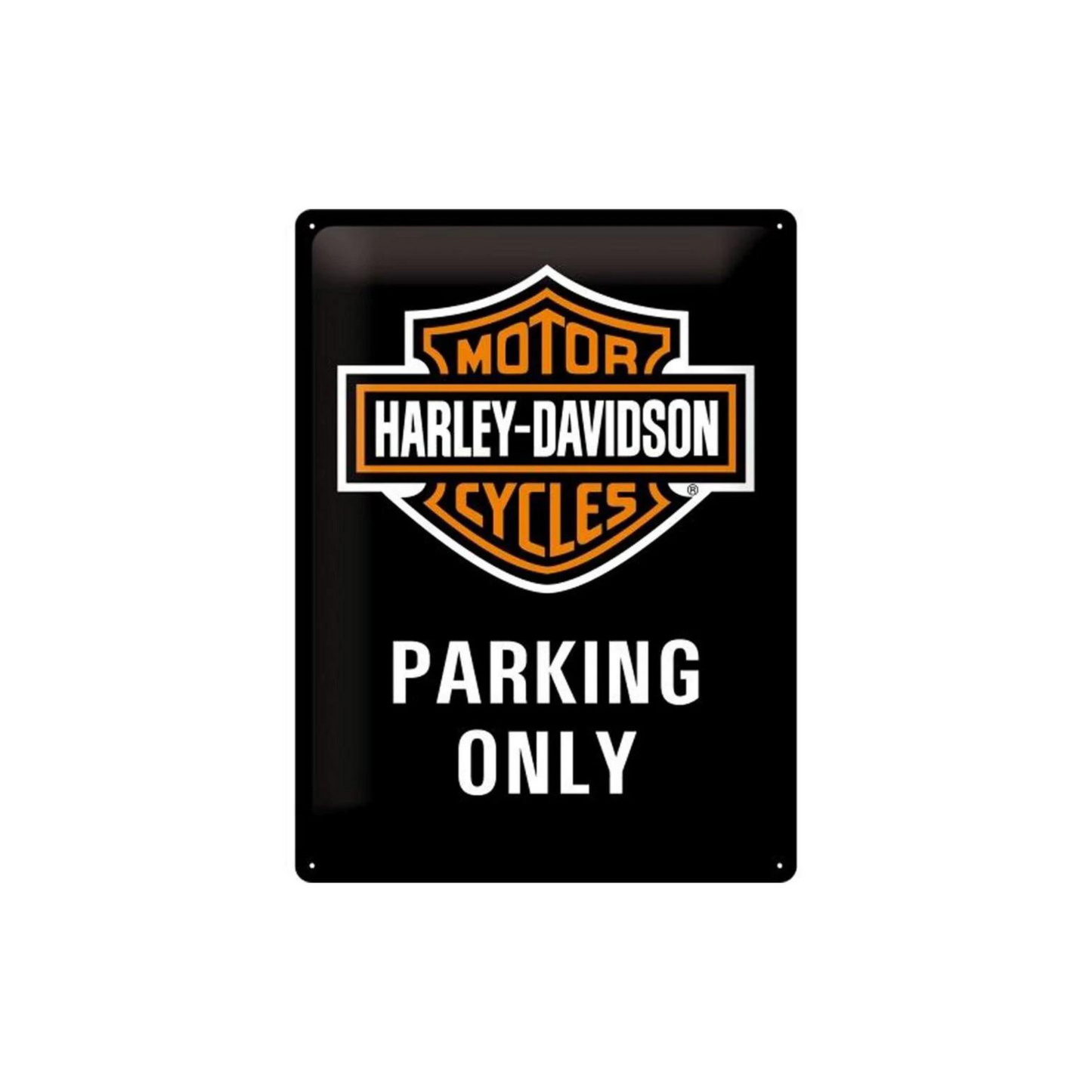 Harley-Davidson® Large Tin Sign - Harley-Davidson Parking Only