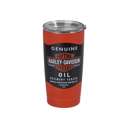 Harley-Davidson® Oil Can Stainless Steel Insulated Travel Mug